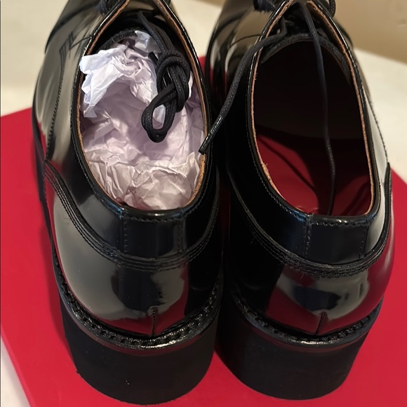 NIB-GRENSON KENNEDY Women Captoe Derby BLACK, Size:6.5(UK) - Picture 8 of 13